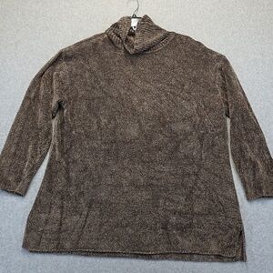 Jones Wear Men's Turtleneck Sweater - Rich Brown